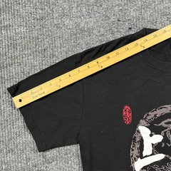 Shanghai China Dragon Graphic T Shirt 3XL Black Chinese Calligraphy Streetwear