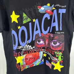 Doja Cat Scarlet Tour USA Black Graphic T Shirt Size L Made in USA