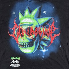 Civil Regime x Rick and Morty Future Misfit Rick 199X Oversized Tee Black Mens L