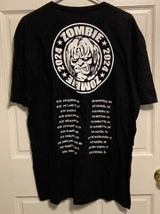 Rob Zombie 2024 Tour T-Shirt New Size XL/X-Large