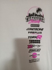 Box Set Mens Boxset Takeover Society Car Graphic White Shirt Men’s Size XL Used