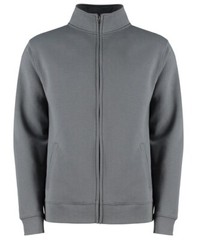 Personalised Custom KustomKit Regular Fit Zipped Sweatshirt Double Layered KK334