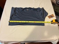 Asics Men’s T-Shirt Blue Large Polyester Spandex – NWT