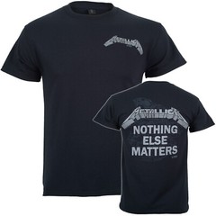 Metallica T Shirt Nothing Else Matters OFFICIAL Black S M L XL XXL New