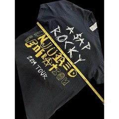 2019 ASAP Rocky Injured Generation Tour Black Tee T Shirt Rap Size Small