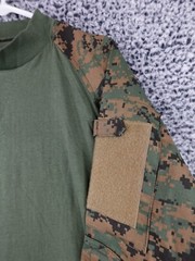 Men’s Tactical Quarter Zip Airsoft Combat Shirt 1/4 Zip Active Paintball Shirt S