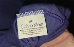 New Men’s Large Calvin Klein Purple Micro Modal & Lycra Crew Neck Under T-Shirt