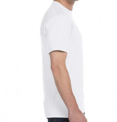 Hanes 2135Z0 T-Shirt for Men, Size L – White