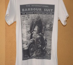 MEN’S BARBOUR INTERNATIONAL SUIT T-SHIRT TEE SIZE S /SLIM FIT (XS) P2P 17. 3″