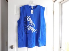 Yazbek Sleeveless Graphic Tee Shirt Cozumel Mexico Size Large NWT