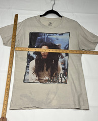 Bob Marley Tshirt Zion Mens Size Large Full Color Image