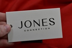 Jones Collection Rhinestone T-Shirt Red Short Sleeve Lion Circle Mens Large