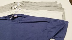 5 units Russell Athletic Blank T Shirts 4XL Men’s – good quality, comfortable