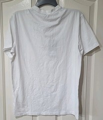 VRST Men’s Essential Pocket Tee Size Small- White