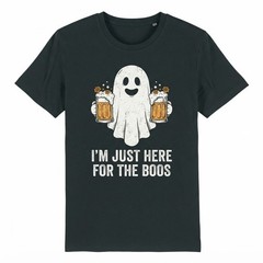 I’m Just Here For The Boos Beer Funny Halloween Costume T-Shirt