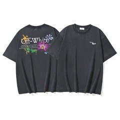 Off White T-Shirt Black / White S-M-L-XL