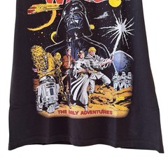 Vintage Star Wars Classic Rebels Darth Vader Modern T-Shirt REPRINT Size Large