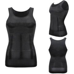 Men Cooling Weighted Workout Shaping Vest Weight Loss Slim Sleeveless Tank Top