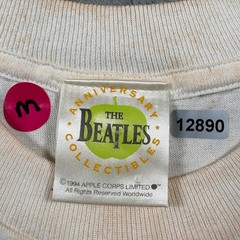 Vintage 1994 The Beatles T-Shirt Mens Medium White Album 25th Anniversary Casual