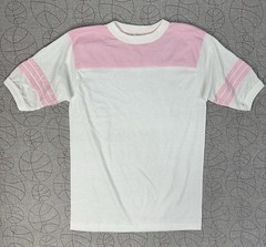 Deadstock Vintage 80s Single Stitch Classic Retro Ringer T-Shirt Adult Blank USA