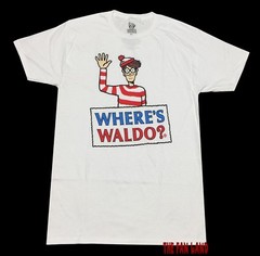 New Where’s Waldo 1987 Mens Retro Vintage T-Shirt