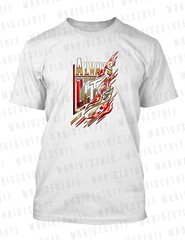 Always Lit Hip Hop Graphic Street Wear Tee Shirt Big & Tall Small Pro Club Shaka