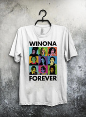 New! Winona Ryder Forever Cotton Shirt Unisex S to 5XL AC162