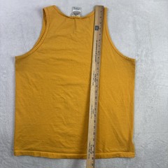 VTG AAA Sun Lakes Yellow Sleeveless Tank Top Graphic Shirt Men’s Large
