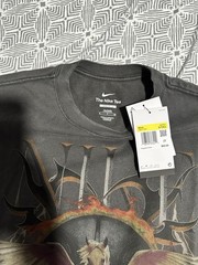 Nike The Nike Tee Men’s Gray Pegasus Graphic Crew Neck Tee Loose Fit S-Tall
