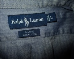 RALPH LAUREN Blue Long Sleeve “Blake” Shirt Men’s Size L