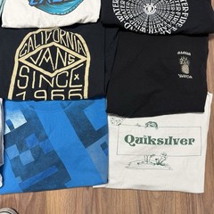 Lot of 15 Surf Skate Streetwear T Shirt Vans Fox Quiksilver RVCA May5-2