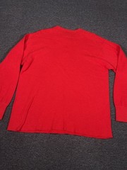 Vintage LL Bean River Driver Shirt Mens XL Double Layer Wool Made In USA Red