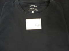 Porter & Ash T Shirt Mens Large Black Performance Tee Stretch Luxury Crew Casual