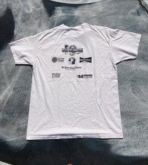 Vintage Beach Goes Pops Orchestra Single Stitch Tee Shirt 90s Trippy Art 1998