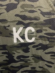 NEW Kenneth Cole Active T Shirt 2XL Green Camo Crew Neck Tech SS Tee NWT $49