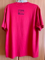 HANES Heavyweight 50/50 Graphic Men’s T-Shirt Red Size L