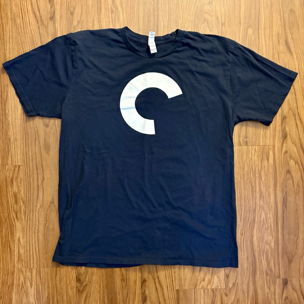 Criterion Collection Logo T-shirt Dark Navy Size XL Film Movies Made In USA