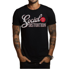 Social Distortion Since 1979 Punk Rock Band T-Shirt Black S-3XL