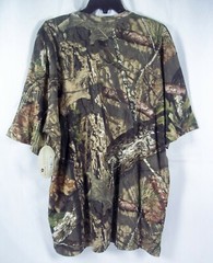 Mossy Oak Men’s 2XL Natural Camo Print T-shirt Hunting NWT