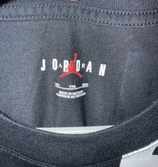 Men’s Air Jordan T-Shirt Black Spell-Out Jumpman 2XL NBA