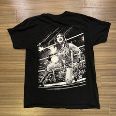 WWE Ripple Junction Rhea Ripley Double Sided Graphic T Shirt Black Mens Size L