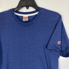 Homage T Shirt Mens Blank Blue Medium M Heathered M