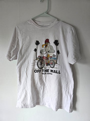 Vintage Vans Off The Wall Anaheim California Graphic T-Shirt Unisex