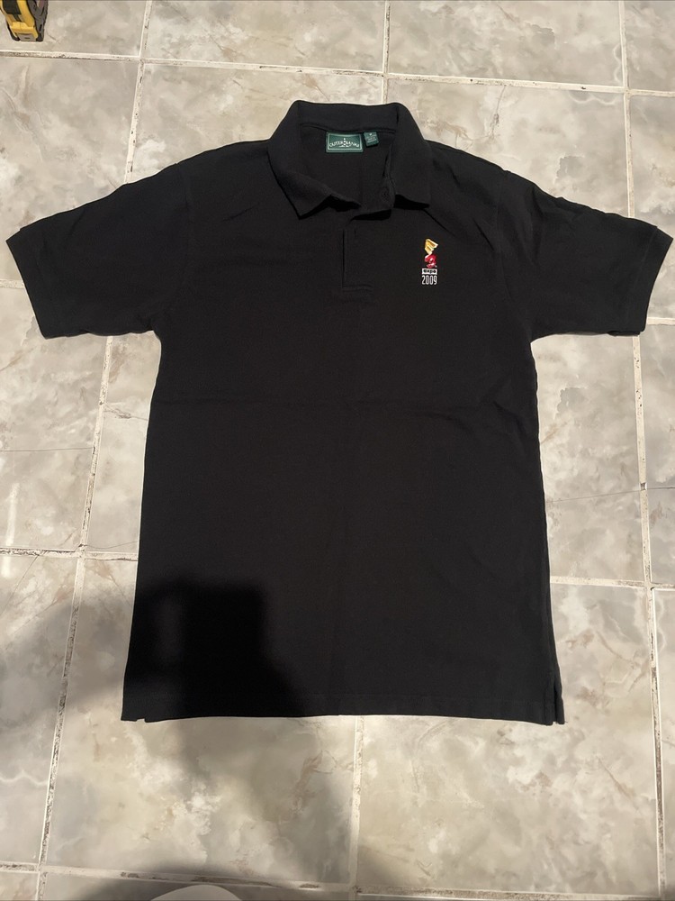 2009 Vintage E3 Promo Polo Shirt PS2 Nintendo Sega Video Game Employee SZ M