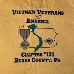 Vintage Vietnam We Remember Shirt M veterans of america chapter 131 berks county