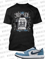 MVP Tee Shirt to Match Air J1 Low Golf Sneaker Pro Club Shaka RTP Sport Tshirt