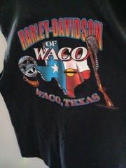 harley davidson t shirt 1999 Sleveless Waco Texas X Large