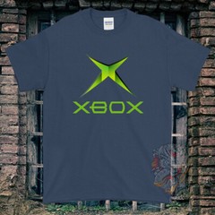 Black/White/Gray/Navy XBOX T-Shirt Made In USA Size S to 5XL