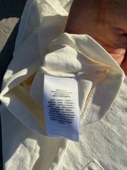RRL Ralph Lauren Pocket T Shirt Mens Medium Made In USA White Double RL