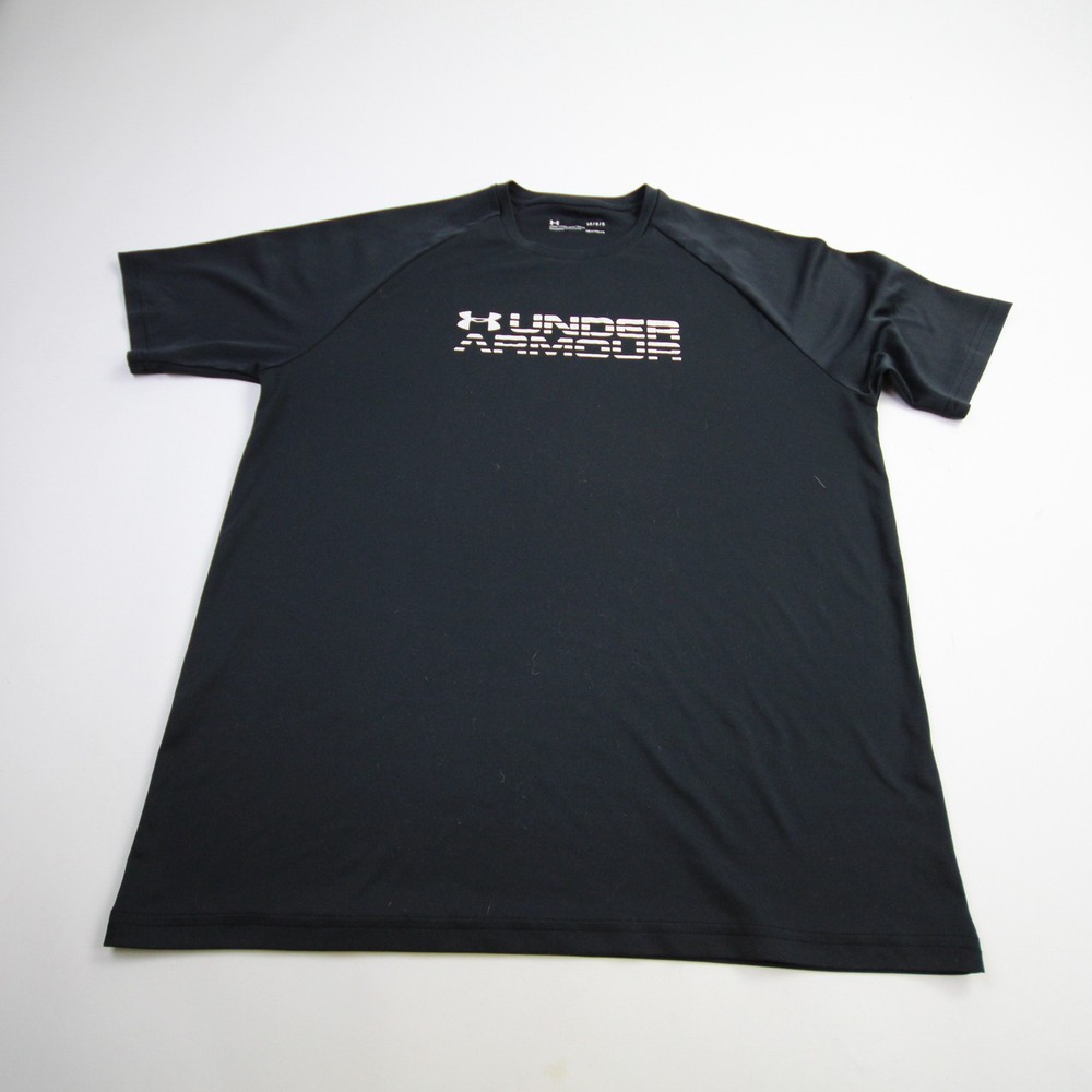 Under Armour HeatGear Short Sleeve Shirt Men’s Black Used L